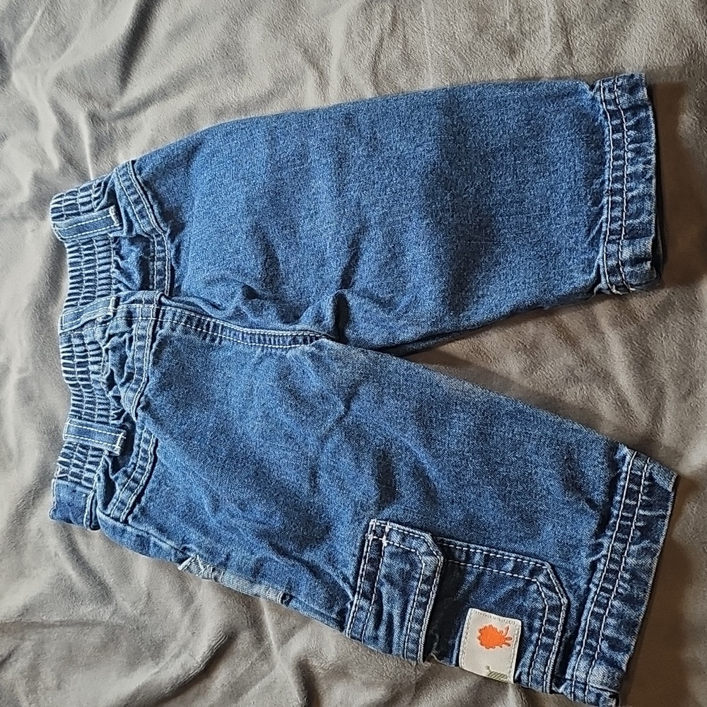 L Jeans Size 0-3 Months - Picture 3 of 8